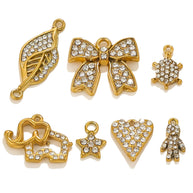 New Trendy Butterfly Pendant Full CZ Sparkling JXCY2283