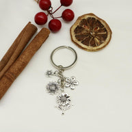 Sunflower Keychain | Vintage Charm | Sunshine Blessings Gift