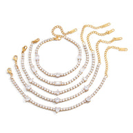 Sparkle Bracelet | Zircon Stainless Steel | Korean Style