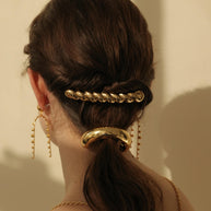 Stainless Steel Hair Clip High End Barrette JXH2408006