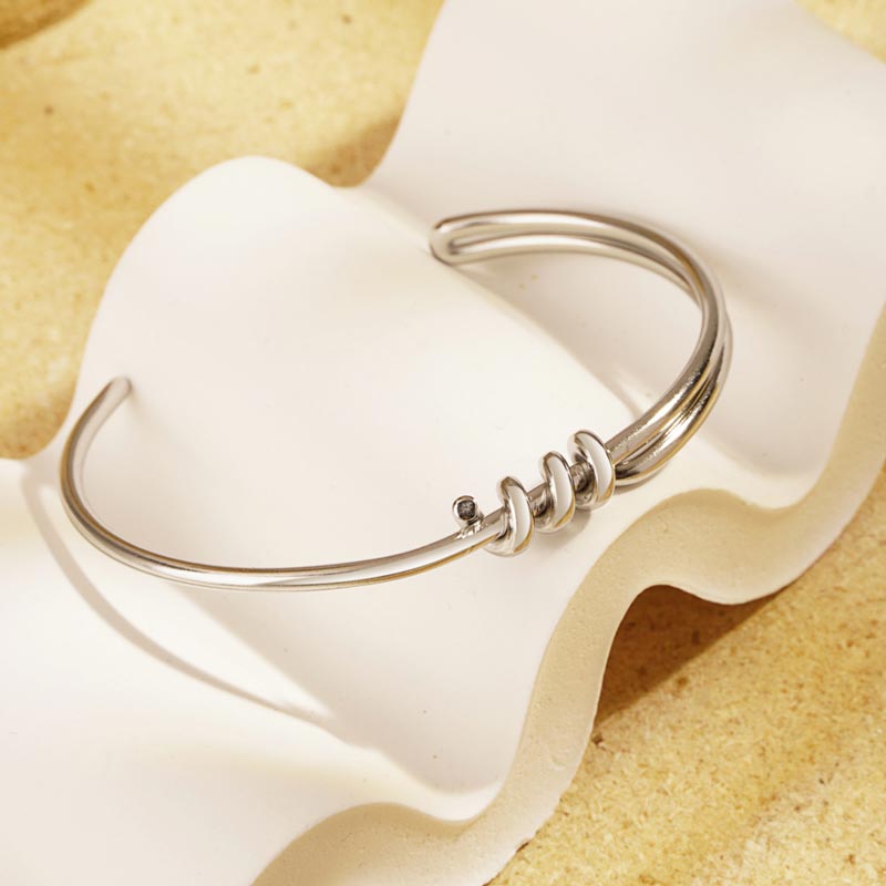 Minimalist Open Bangle