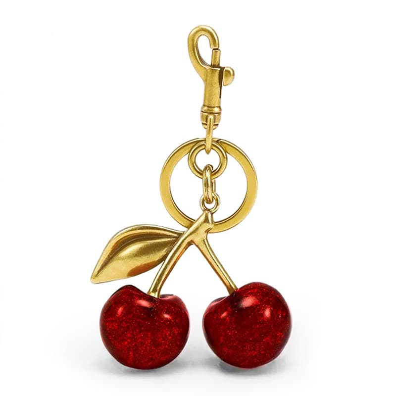 Cute Cherry Metal Keychain JWLE1205