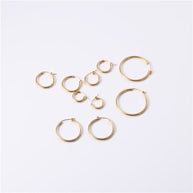 Tube Hoop Earring JAE1688