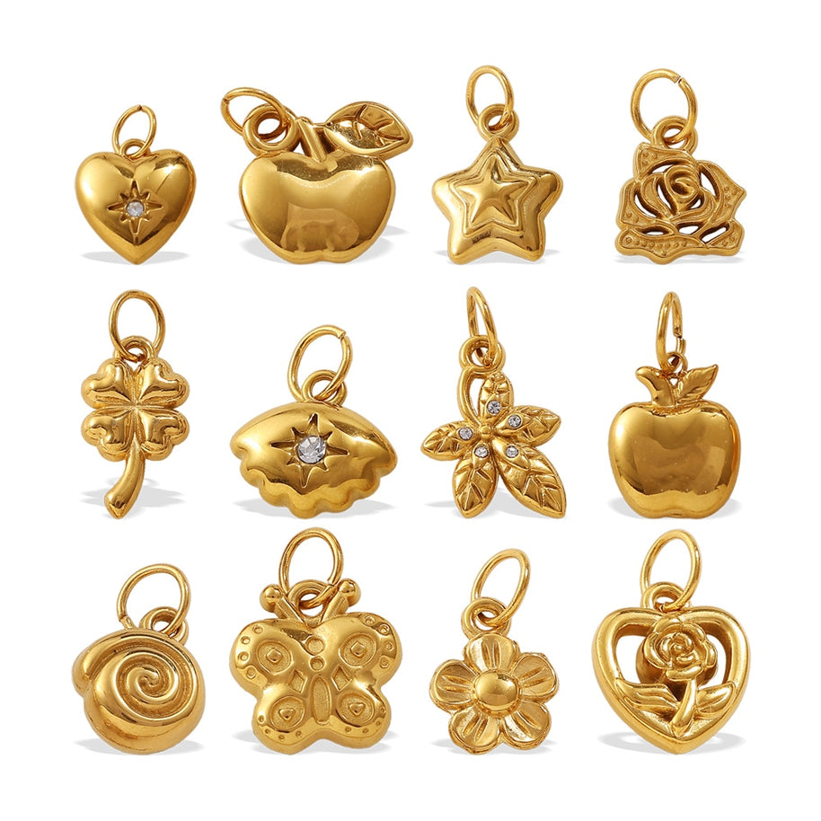 DIY Mini Butterfly Heart Pendant  European Creative Charm