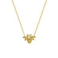 Stainless Steel Bee Necklace