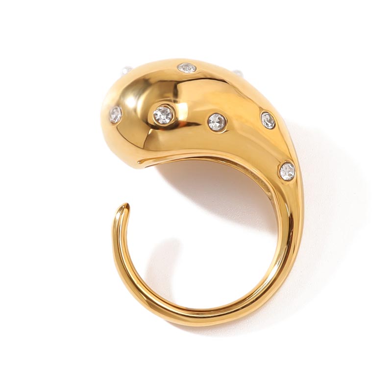 CZ Drop Open Ring JSR24011302