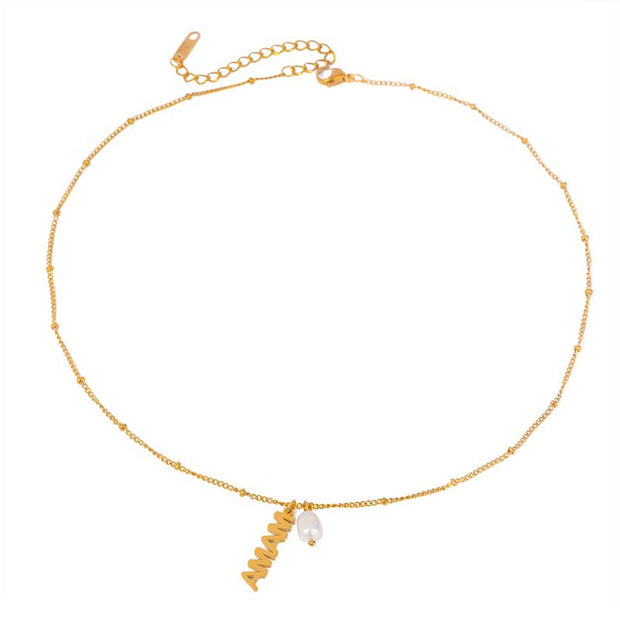 Mama Pearl Necklace