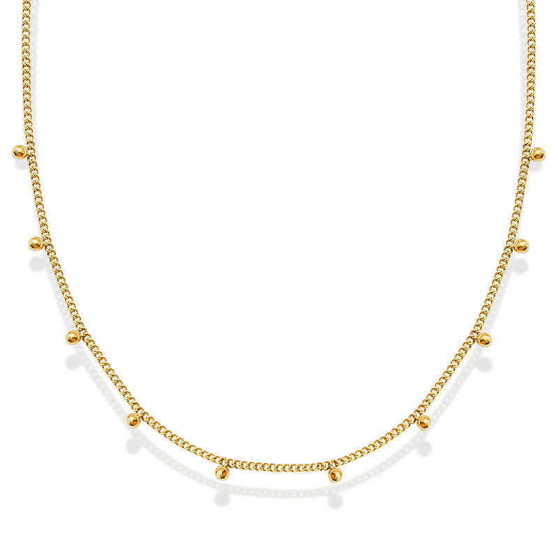 Spheres Chain Necklace