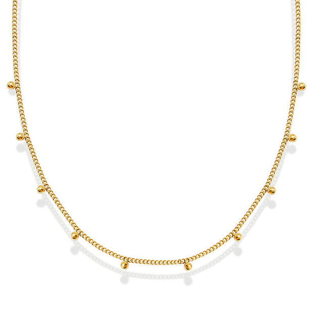 Spheres Chain Necklace