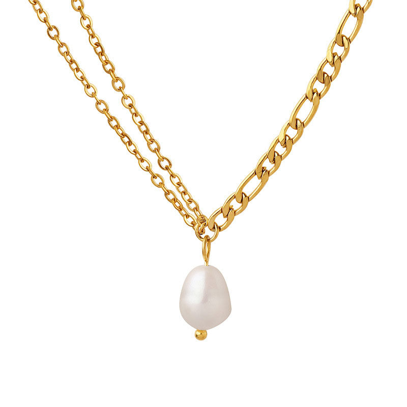 Double Layer Pearl Necklace