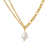 Double Layer Pearl Necklace