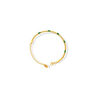 CZ Snake Chain Bracelet