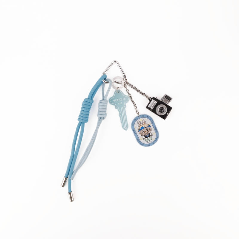 Cloud Labubu Keychain | Original Bag Charm & Car Key Fob