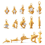European Sea Life Pendant Versatile Dolphin Shark DIY Charm
