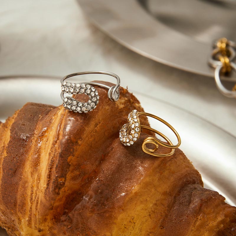 Paperclip Open Ring