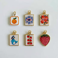 Popular Plant Shoe Charm Copper DIY Decoration JX26041203GK