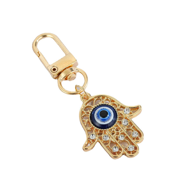 Evil Eye Keychain | Blue Drop Charm | Turkish Gift