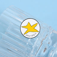 White and Yellow Star Brooch JJQqhxz3564