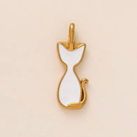 Lovely Enamel Animal Clog Ornament 18K Gold JX26041258GK