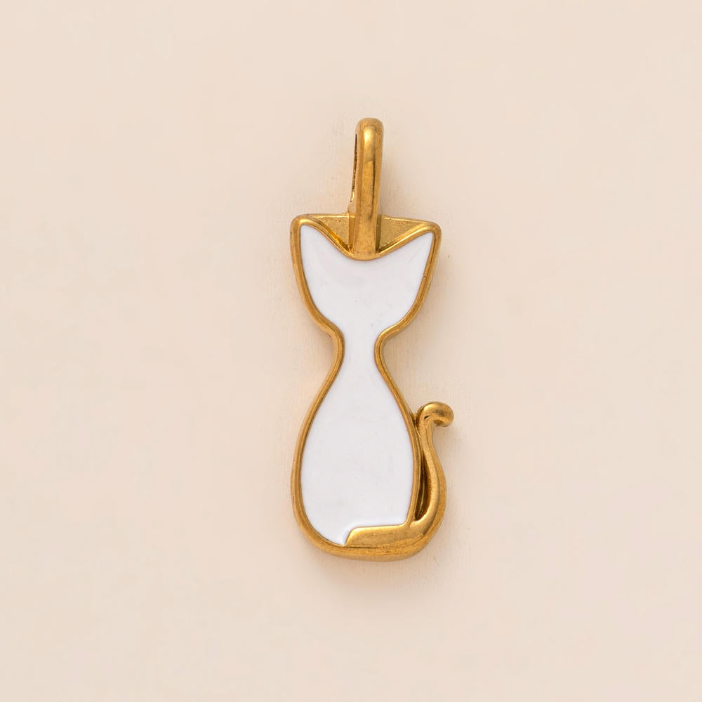 Lovely Enamel Animal Clog Ornament 18K Gold JX26041258GK