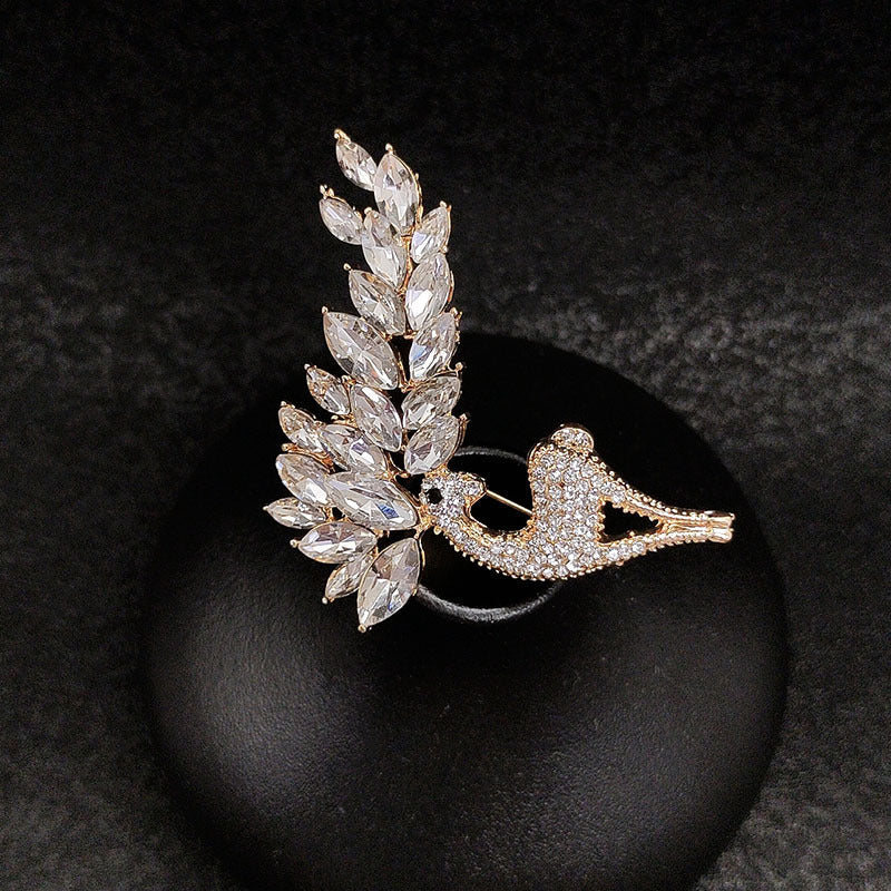 Glass Brooch | Wholesales Antler Pin | Luxury Unisex