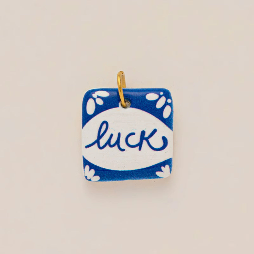 DIY Heart Lemon Pendant Colorful Enamel Steel 18K Gold