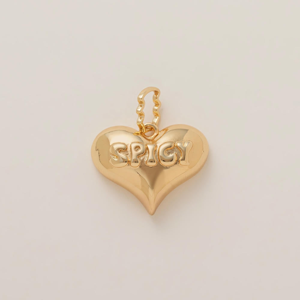 DIY Jewelry Pendant Heart Star Copper Charm JX26041202GK
