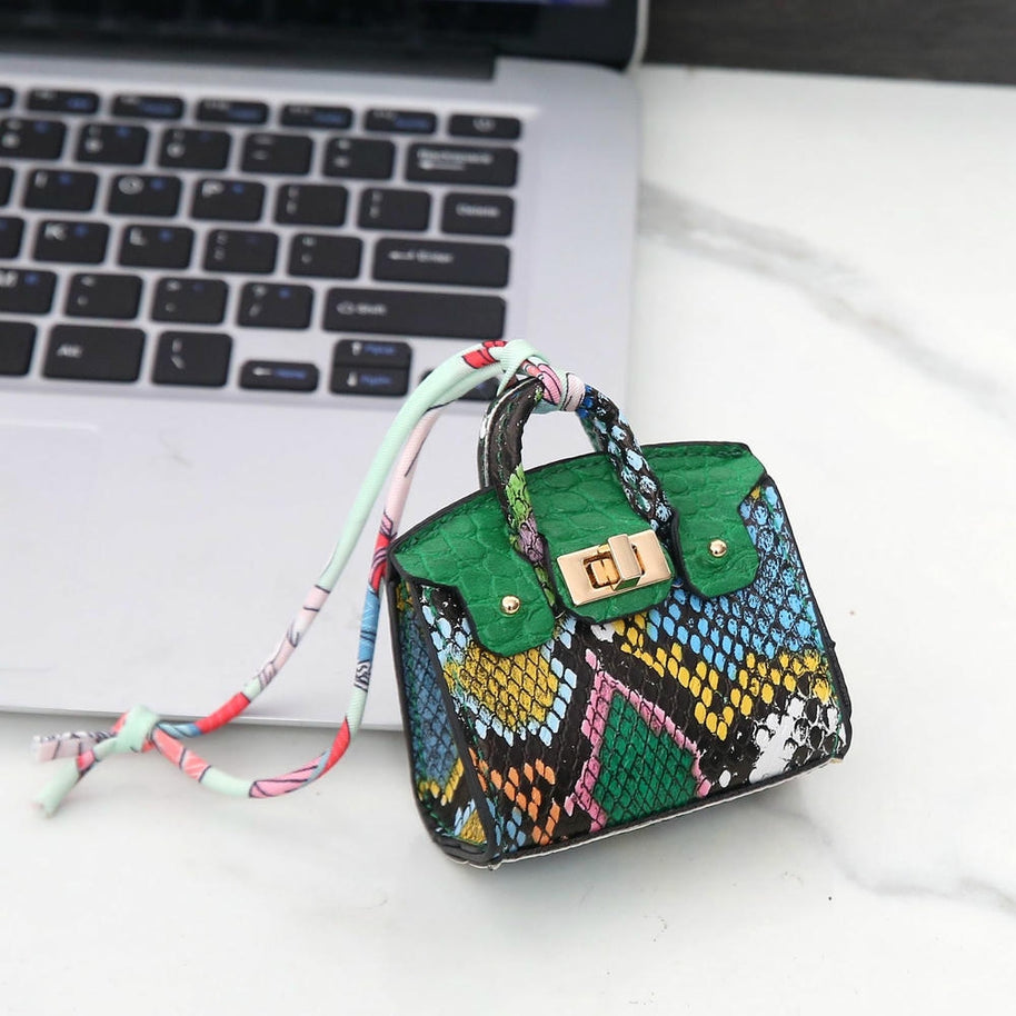 Mini House Bag | Urban Minimalism Keychain | Lipstick Holr