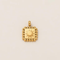Celestial Evil Eye Hamsa Charms Stainless Steel DIY Pendants