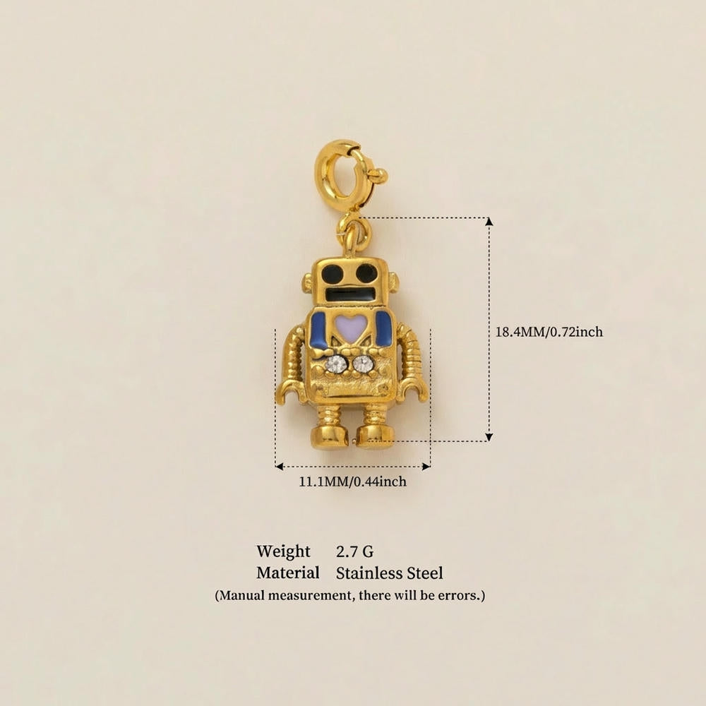 Stainless Steel Trendy Design Valentine Zircon Pendant