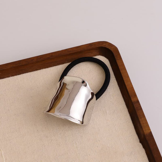 Small Arched Cloud Metal Hair Tie JTG18544