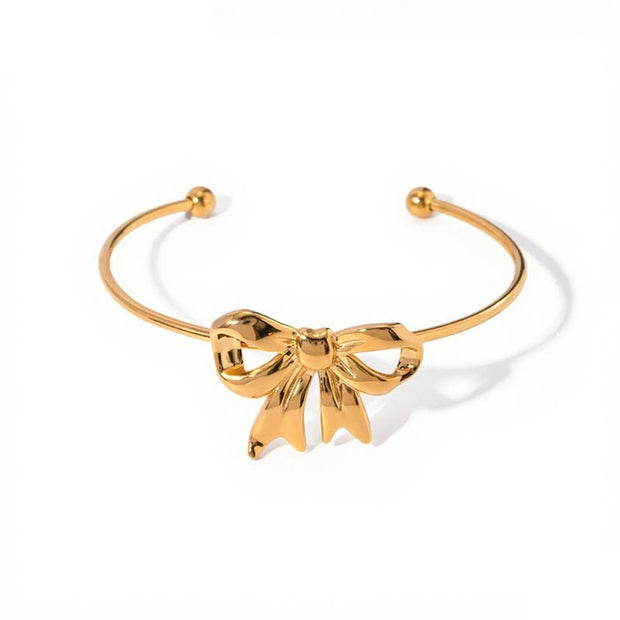 Bow Open Bangle JXBW2402002