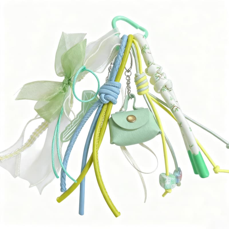 Fresh Green Bag Bag Charm JGHB61