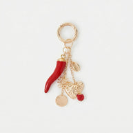 Retro Simple Large Chili Pepper Statement Bag Charm JX252226Q