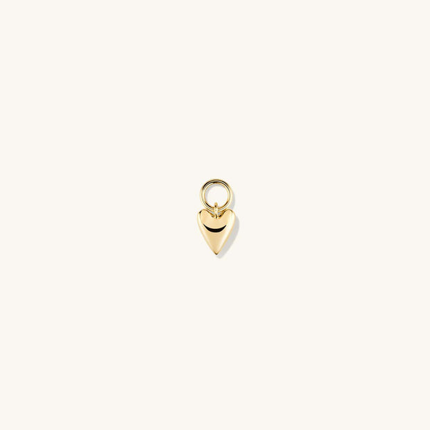Single Heart Charm
