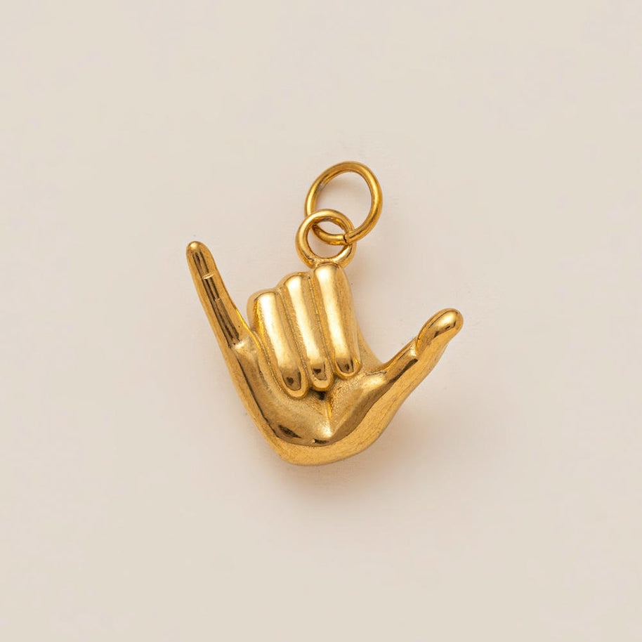 Skate Earphone Shoe Trinket 18K Gold Steel JX26041261GK