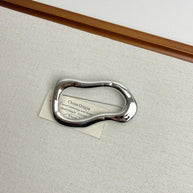 Asymmetric Ring Brooch | Geometric Cut-Out Statement Pin