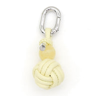 Tael Keychain | PU Braid Ball | DIY Charm for Shoes