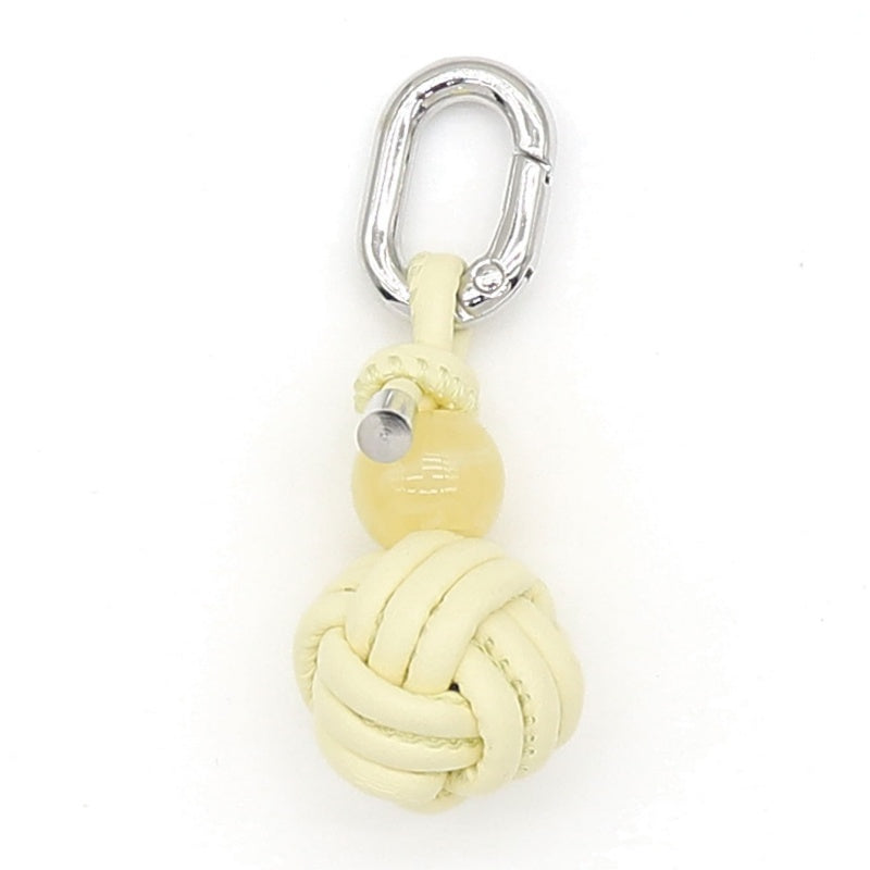 Tael Keychain | PU Braid Ball | DIY Charm for Shoes