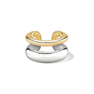 Two Tone Earring Cuff JAN5012