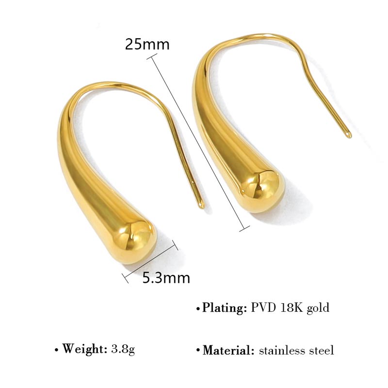 Slim Drop Earring JSE010213