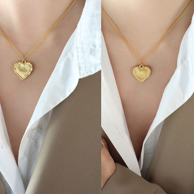 Irregular Round Pendant Necklace