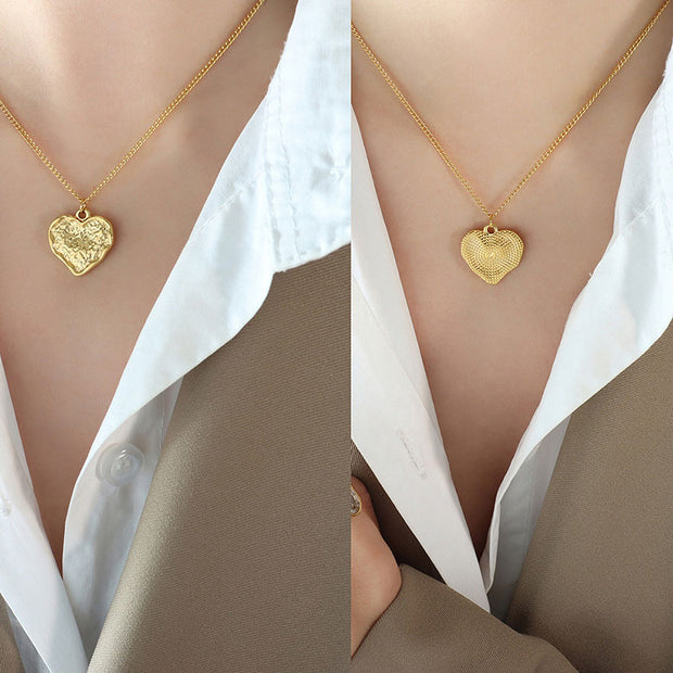 Irregular Round Pendant Necklace