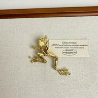 Fashion Frog Brooch | 2026 New Lapel Pin for Women's Suits