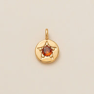 DIY Adjustable Chain 12 Birthstones Pendant JX010404GK