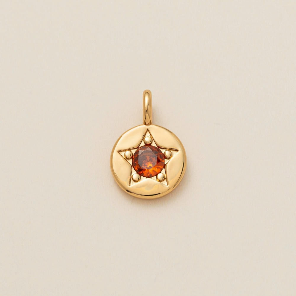DIY Adjustable Chain 12 Birthstones Pendant JX010404GK