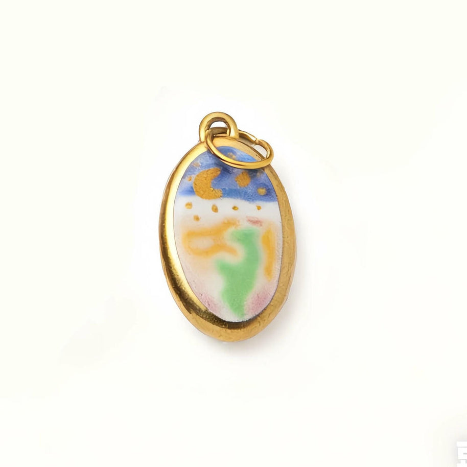 Heart Series Enamel Charm Stainless Steel Colorful DIY