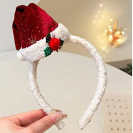 Glitter Reindeer Antlers Headband | Christmas Party Hairband