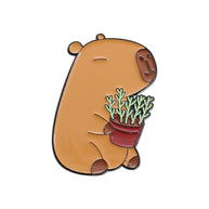 Cute Capybara Animal Brooch JJQQHXZ2354