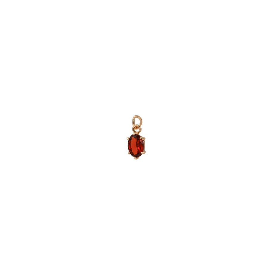 12 Birthstones Charm Adjustable Chain Stainless Steel